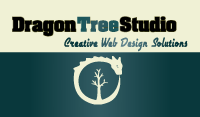 Dragon Tree Studio - Business Card Front Side