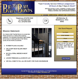 befreebailbonds.com screenshot